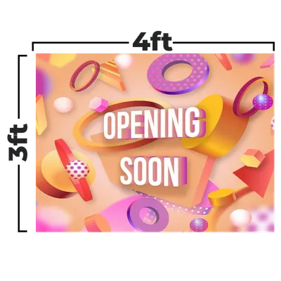 4 x 3 ft - Custom Flying Discs