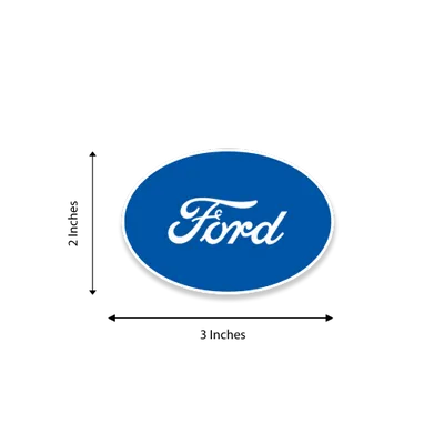 3 in x 2 in - Custom Flying Discs