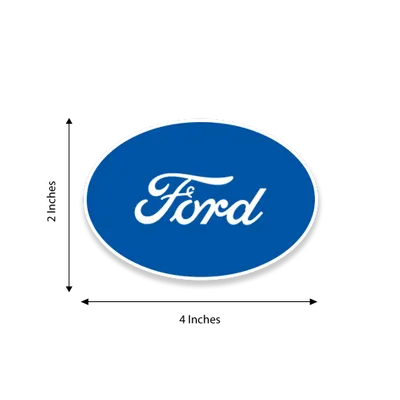 4 in x 2 in - Custom Flying Discs