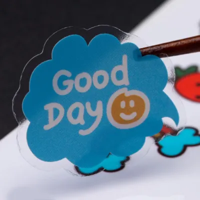 Clear Sticker - Custom Flying Discs