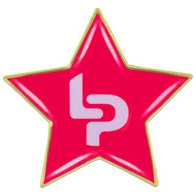 Star Lapel Pin Star Lapel Pin - Custom Flying Discs