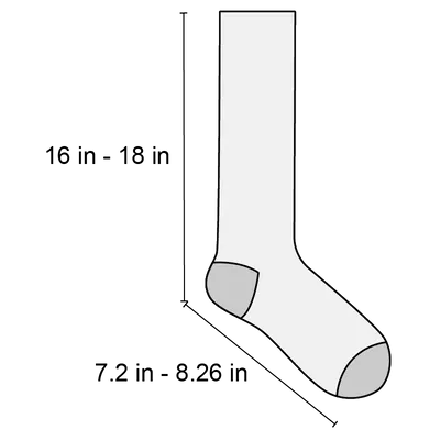 Women_DTF Printing + Pure Cotton Knee High Women_DTF Printing + Pure Cotton Knee High - Custom Flying Discs