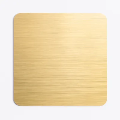 Brushed Gold Brushed Gold - Custom Flying Discs