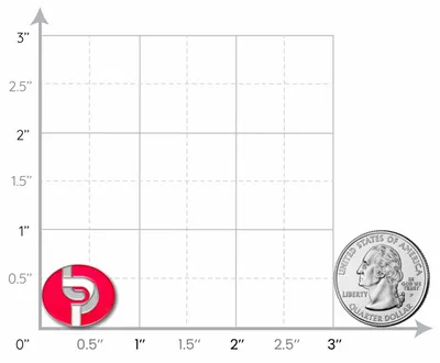 0.75 inch - Custom Flying Discs