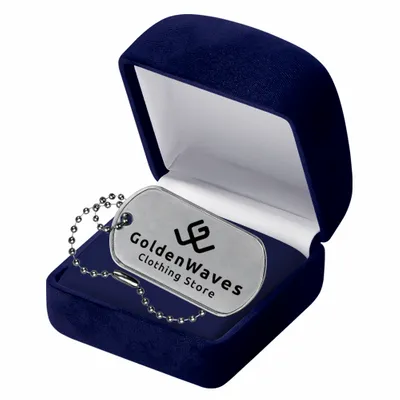 Blue Velvet Box - Custom Flying Discs