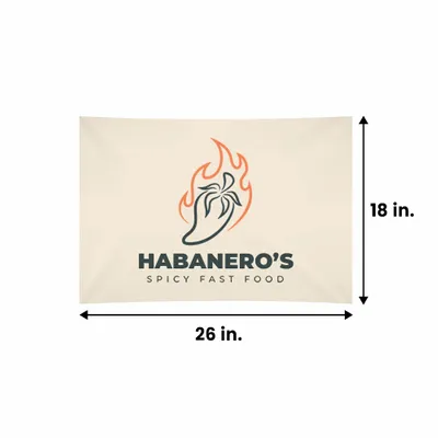 26 in. x 18 in. - Custom Flying Discs