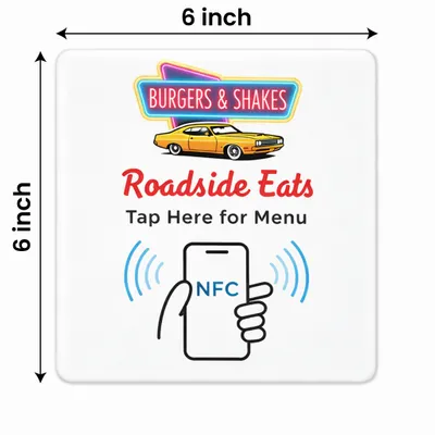 6 x 6 in - Custom Flying Discs