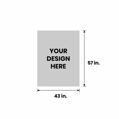 43in x 57in - Custom Flying Discs