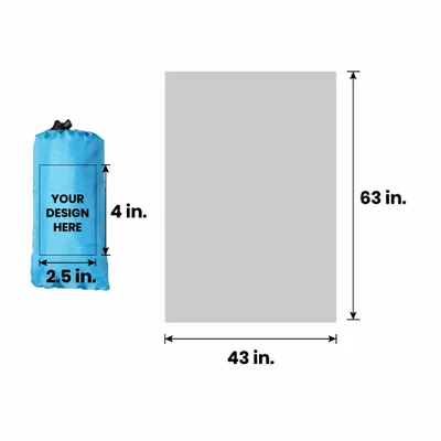 43in x 63in - Custom Flying Discs
