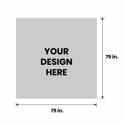 79in x 79in - Custom Flying Discs