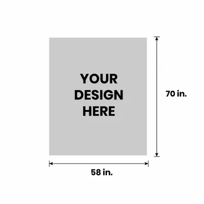 58in x 70in - Custom Flying Discs