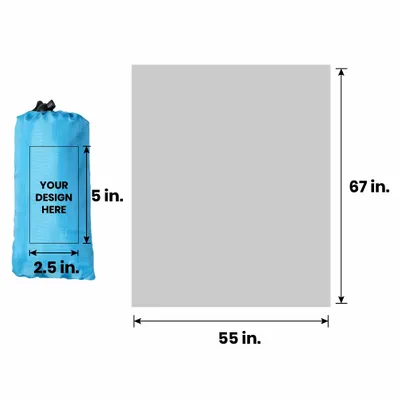 55in x 67in - Custom Flying Discs