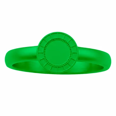 Matte Green Plating - Custom Flying Discs
