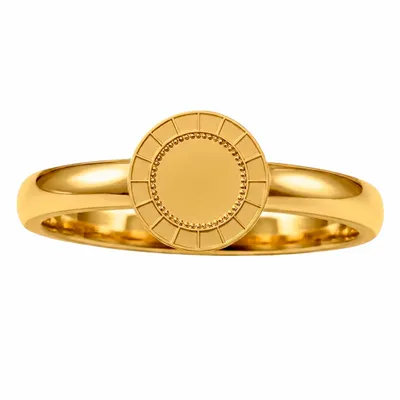 24K Glossy Gold Plating - Custom Flying Discs