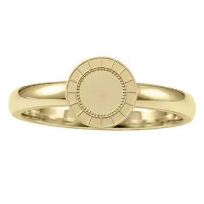 Glossy Gold Plating - Custom Flying Discs