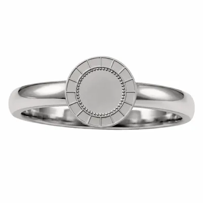 Glossy Silver Plating - Custom Flying Discs