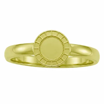 Brass Plating - Custom Flying Discs