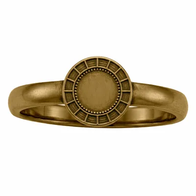 Antique Gold Plating - Custom Flying Discs