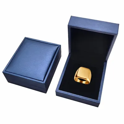 Blue PU Box - Custom Flying Discs