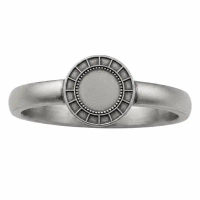 Antique Nickel Plating - Custom Flying Discs