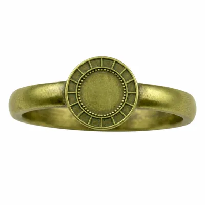 Antique Brass Plating - Custom Flying Discs