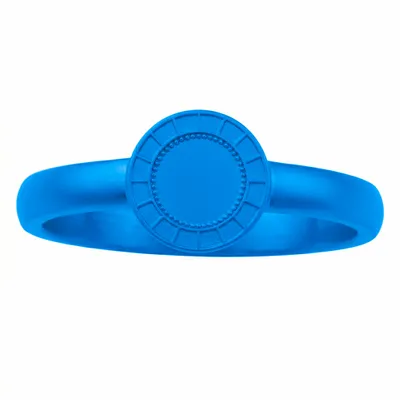 Matte Blue Plating - Custom Flying Discs