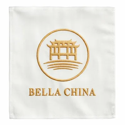 Embossed Cloth Napkin - Custom Flying Discs