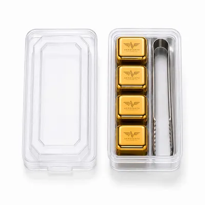 4-Pack Box Set with Tongs - Custom Flying Discs