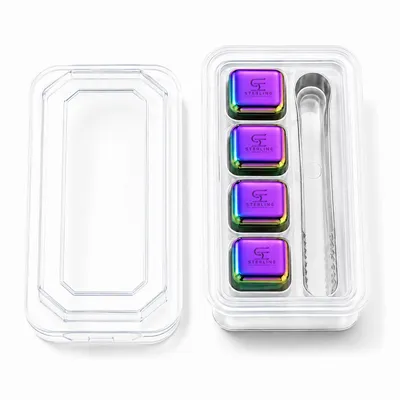 4-Pack Box Set with Tongs - Custom Flying Discs