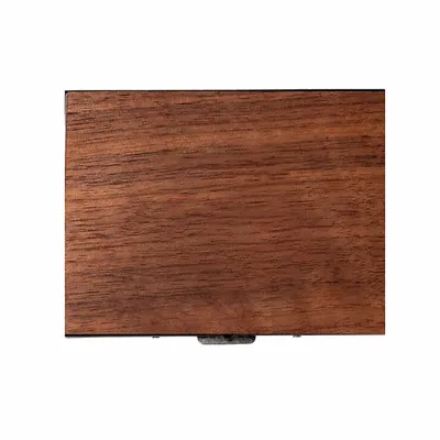 Walnut with Black Frame - Custom Flying Discs