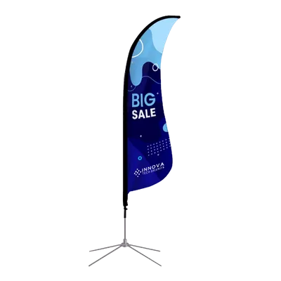 Shark Fin Flag - Custom Flying Discs