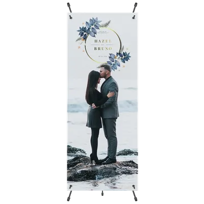 Adjustable X Banner Stands - Custom Flying Discs