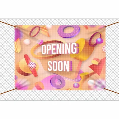 Vinyl Mesh Banners - Custom Flying Discs