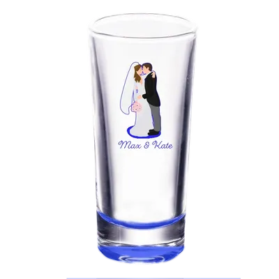 Clear Cordial Shooter Shot Glass - Custom Flying Discs