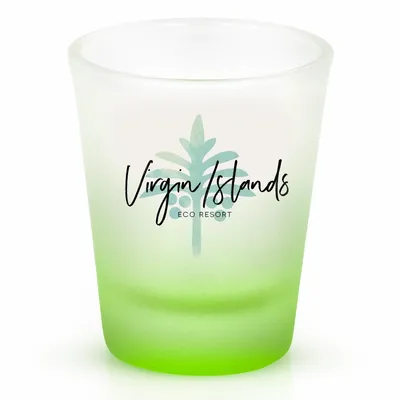 Frosted Glass Shot Glass - Custom Flying Discs