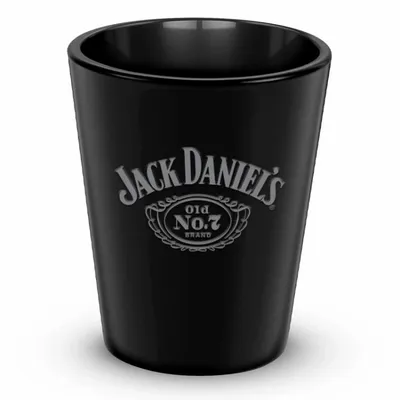 2oz Coated Shot Glass - Custom Flying Discs
