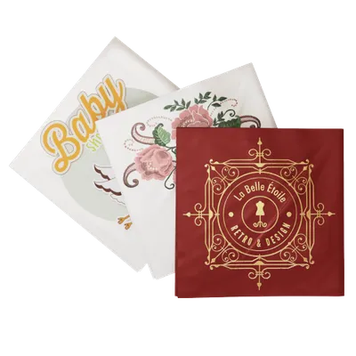 Custom Cloth Banquet Napkin - Custom Flying Discs