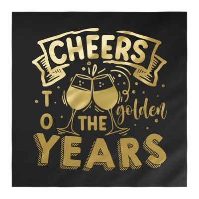 Custom Foil Stamped Beverage Napkin - Custom Flying Discs