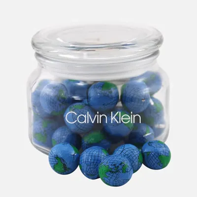 Jar with Chocolate Globes - SG200 - Custom Flying Discs