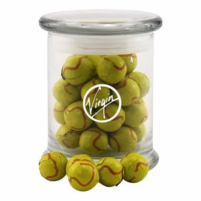 Jar with Chocolate Tennis Balls - SG700 - Custom Flying Discs