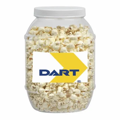 Large Plastic Jar - Butter Popcorn - Custom Flying Discs