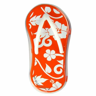 Hibiscus Orange Flip Flop Mint Tin - Custom Flying Discs