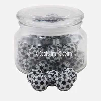 Jar with Chocolate Soccer Balls - SG200 - Custom Flying Discs