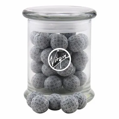 Jar with Chocolate Golf Balls - SG700 - Custom Flying Discs