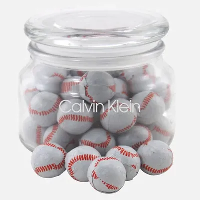 Jar with Chocolate Baseballs - SG200 - Custom Flying Discs