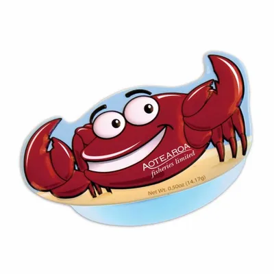 Crab Shaped Mint Tin - Custom Flying Discs