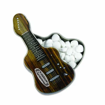 Electric Guitar-Shaped Mint Tin - Custom Flying Discs