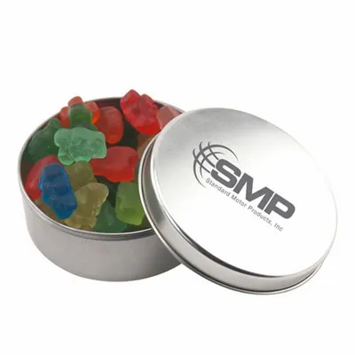 Round Tin with Gummy Bears - SBF3000 - Custom Flying Discs