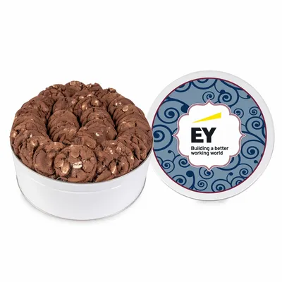 Fresh Beginnings Chocolate Double Chip Cookie Tin (Large) - Custom Flying Discs