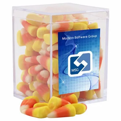 Acrylic Box with Candy Corn - Small - Custom Flying Discs